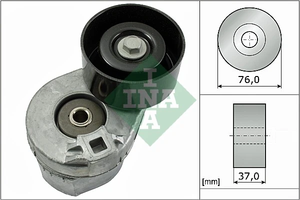 Belt Tensioner, V-ribbed belt
